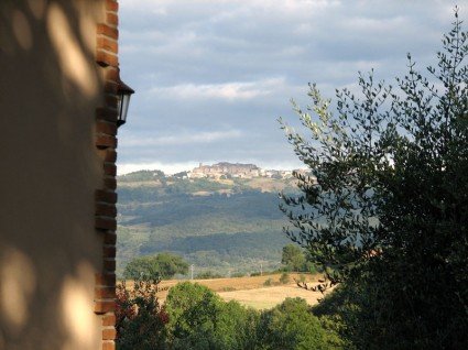 Roccastrada in the morning light