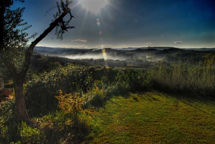 October in Tuscany